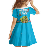 Ohana Hawaii Family Matching Tank Maxi Dress and Hawaiian Shirt Kawaii Family Turtle