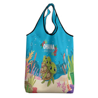 Ohana Hawaii Grocery Bag Kawaii Family Turtle