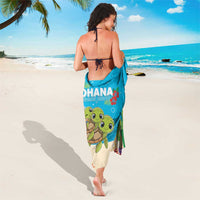 Ohana Hawaii Sarong Kawaii Family Turtle