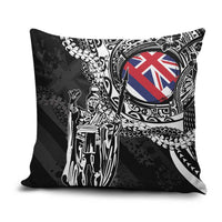 Hawaii King Flag Pillow Cover Hawaiian Maile Lei - Polynesian Pride