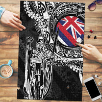 Hawaii King Flag Puzzle Hawaiian Maile Lei - Polynesian Pride