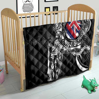 Hawaii King Flag Quilt Hawaiian Maile Lei - Polynesian Pride