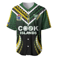 Custom Cook Islands Rugby Baseball Jersey Unique Style Black Version LT05 Black - Polynesian Pride