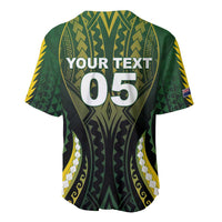 Custom Cook Islands Rugby Baseball Jersey Unique Style Black Version LT05 - Polynesian Pride