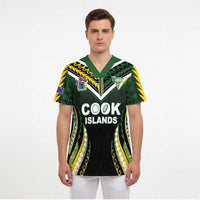 Custom Cook Islands Rugby Scrub Top Unique Style Black Version - Polynesian Pride