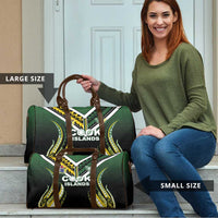 Cook Islands Rugby Travel Bag Unique Style Black Version - Polynesian Pride