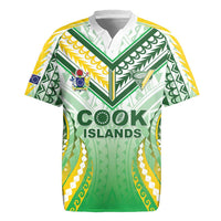 Custom Cook Islands Rugby Rugby Jersey Unique Style White Version LT05 White - Polynesian Pride