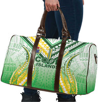 Cook Islands Rugby Travel Bag Unique Style White Version - Polynesian Pride