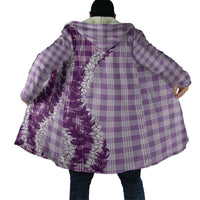 Violet Hawaii Palaka Cloak Hawaiian Honohono Lei