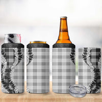 Gray Hawaii Palaka 4 in 1 Can Cooler Tumbler Hawaiian Honohono Lei