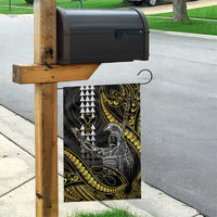 Hawaii King Kamehameha The Great Garden Flag Gold Tribal Tattoo