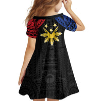 Philippines Independence Day Family Matching Summer Maxi Dress and Hawaiian Shirt Proud To Be Pinoy LT05 - Polynesian Pride
