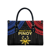 Philippines Independence Day Leather Bag Proud To Be Pinoy
