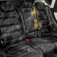 Hawaiian Honu And Surfboards Back Car Seat Cover Gold Style LT05 - Polynesian Pride