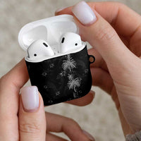 Hawaiian Honu And Surfboards AirPods Case Silver Style LT05 - Polynesian Pride