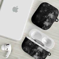 Hawaiian Honu And Surfboards AirPods Case Silver Style LT05 - Polynesian Pride
