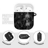 Hawaiian Honu And Surfboards AirPods Case Silver Style LT05 - Polynesian Pride