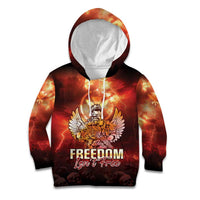 Hawaii Veterans Day Kid Hoodie May We Never Forget Freedom Isn't Free
