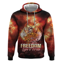 Hawaii Veterans Day Zip Hoodie May We Never Forget Freedom Isn't Free LT05 Pullover Hoodie Red - Polynesian Pride