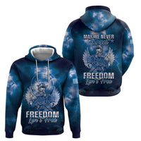 Federated States of Micronesia Veterans Day Zip Hoodie May We Never Forget Freedom Isn't Free