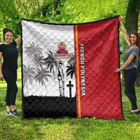 French Polynesia Armistice Day Quilt Lest We Forget Flag Style LT05 - Polynesian Pride