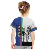 New Caledonia Armistice Day Kid T Shirt Lest We Forget Flag Style LT05 - Polynesian Pride