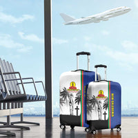 New Caledonia Armistice Day Luggage Cover Lest We Forget Flag Style LT05 - Polynesian Pride