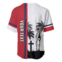 Wallis and Futuna Armistice Day Baseball Jersey Lest We Forget Flag Style LT05 - Polynesian Pride