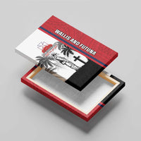 Wallis and Futuna Armistice Day Canvas Wall Art Lest We Forget Flag Style LT05 - Polynesian Pride