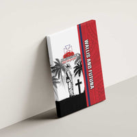 Wallis and Futuna Armistice Day Canvas Wall Art Lest We Forget Flag Style LT05 - Polynesian Pride