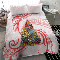 Happy Boxing Day Bedding Set Polynesian Gift Boxes Christmas Tree LT05 - Polynesian Pride