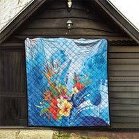 Polynesia Humpback Whale Quilt Ocean Style