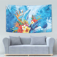 Polynesia Humpback Whale Tapestry Ocean Style