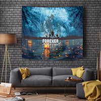 Hawaii Memorial Day Lantern Floating Tapestry Always In Our Hearts