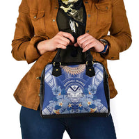 Marshall Islands Jemenei Day Shoulder Handbag Polynesian Tribal Tattoo Seashell Necklace LT05 - Polynesian Pride