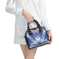 Marshall Islands Jemenei Day Shoulder Handbag Polynesian Tribal Tattoo Seashell Necklace LT05 - Polynesian Pride