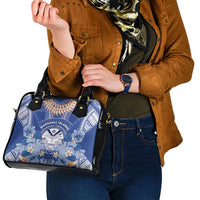 Marshall Islands Jemenei Day Shoulder Handbag Polynesian Tribal Tattoo Seashell Necklace LT05 - Polynesian Pride