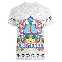 Guam Chamorro Liberation Day Women V-Neck T-Shirt 81st Anniversary LT05