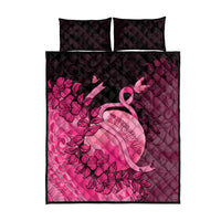 Cancer Fighter Quilt Bed Set I Beat Cancer