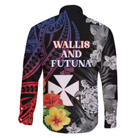 Wallis and Futuna Bastille Day Family Matching Puletasi and Hawaiian Shirt Tropical Turtle Hibiscus Polynesian Pattern LT05 - Polynesian Pride