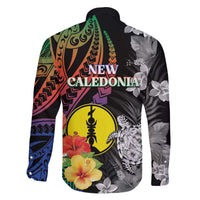 New Caledonia Bastille Day Family Matching Puletasi and Hawaiian Shirt Tropical Turtle Hibiscus Polynesian Pattern LT05 - Polynesian Pride