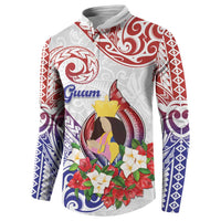 Happy Guam Santa Marian Kamalen Day Button Sweatshirt