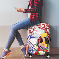 Happy Guam Santa Marian Kamalen Day Luggage Cover