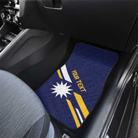 Happy Nauru Independence Day Car Mats Polynesian Pattern LT05 - Polynesian Pride