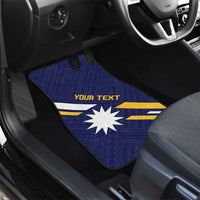 Happy Nauru Independence Day Car Mats Polynesian Pattern LT05 - Polynesian Pride