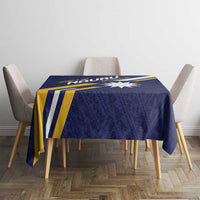 Happy Nauru Independence Day Tablecloth Polynesian Pattern LT05 - Polynesian Pride