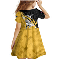 Custom New Zealand Wellington Cricket Family Matching Mermaid Dress and Hawaiian Shirt With Maori Pattern LT05 - Polynesian Pride