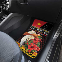 Papua New Guinea Christmas Car Mats Bird Of Paradise Hamamas Krismas