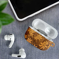Tiare Tahiti AirPods Case Brown Polynesia Motifs - Polynesian Pride