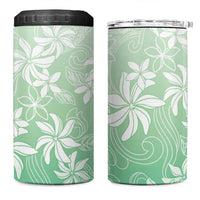 Tiare Tahiti 4 in 1 Can Cooler Tumbler Matcha Polynesia Motifs - Polynesian Pride